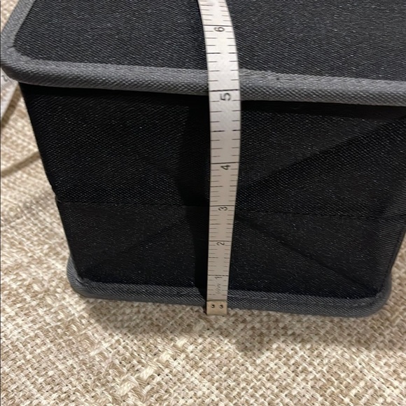 Meori Black Foldable Storage Box - Picture 8 of 9